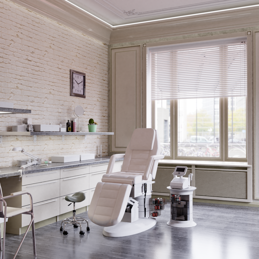 Косметологическое кресло с тумбой Elegansa картинка купить