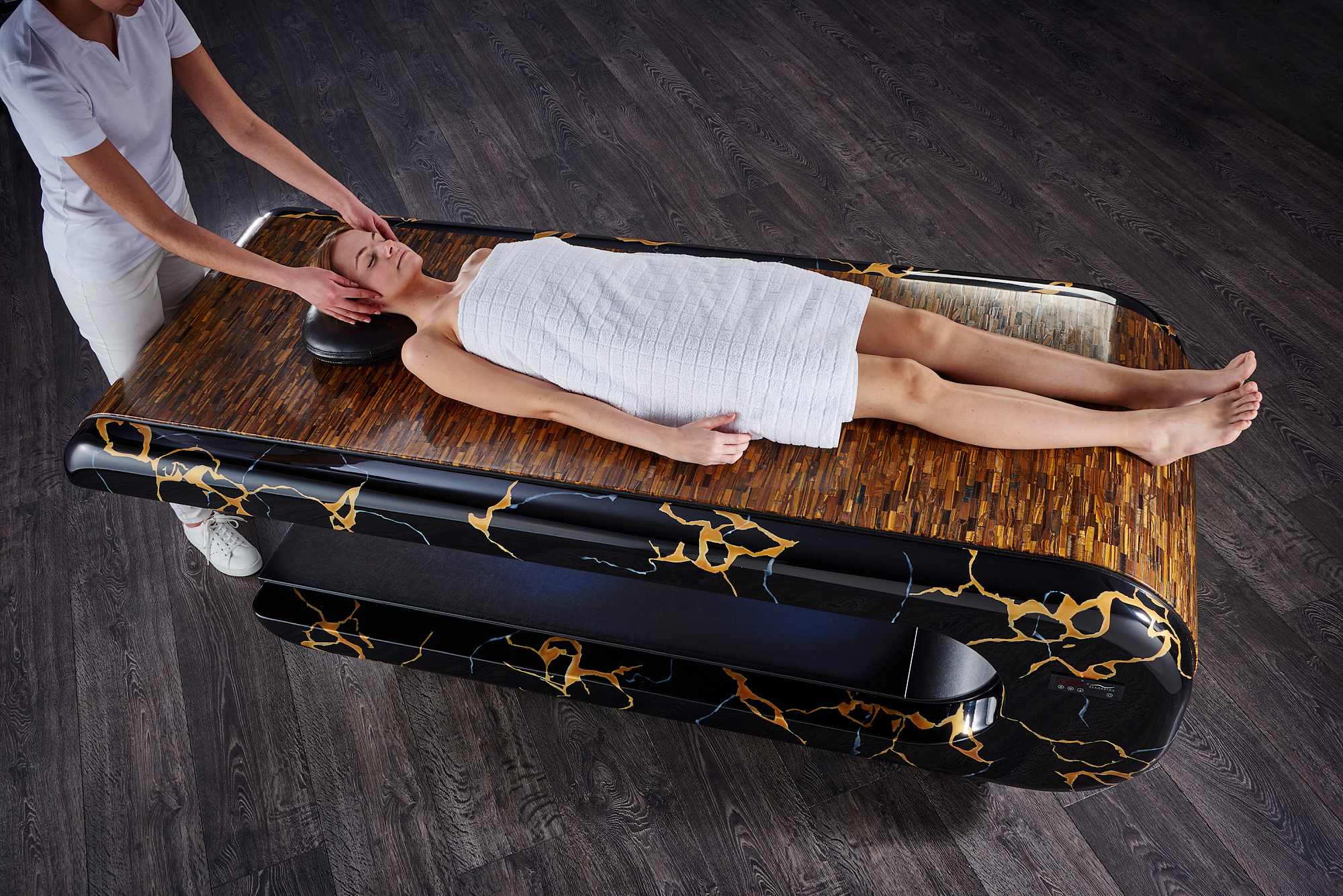 Массажный стол SQUARE WET MASSAGE TABLE  купить картинки