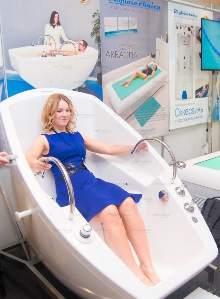 Ванна водолечебная поворотная «Неман»  Physiotechnica 