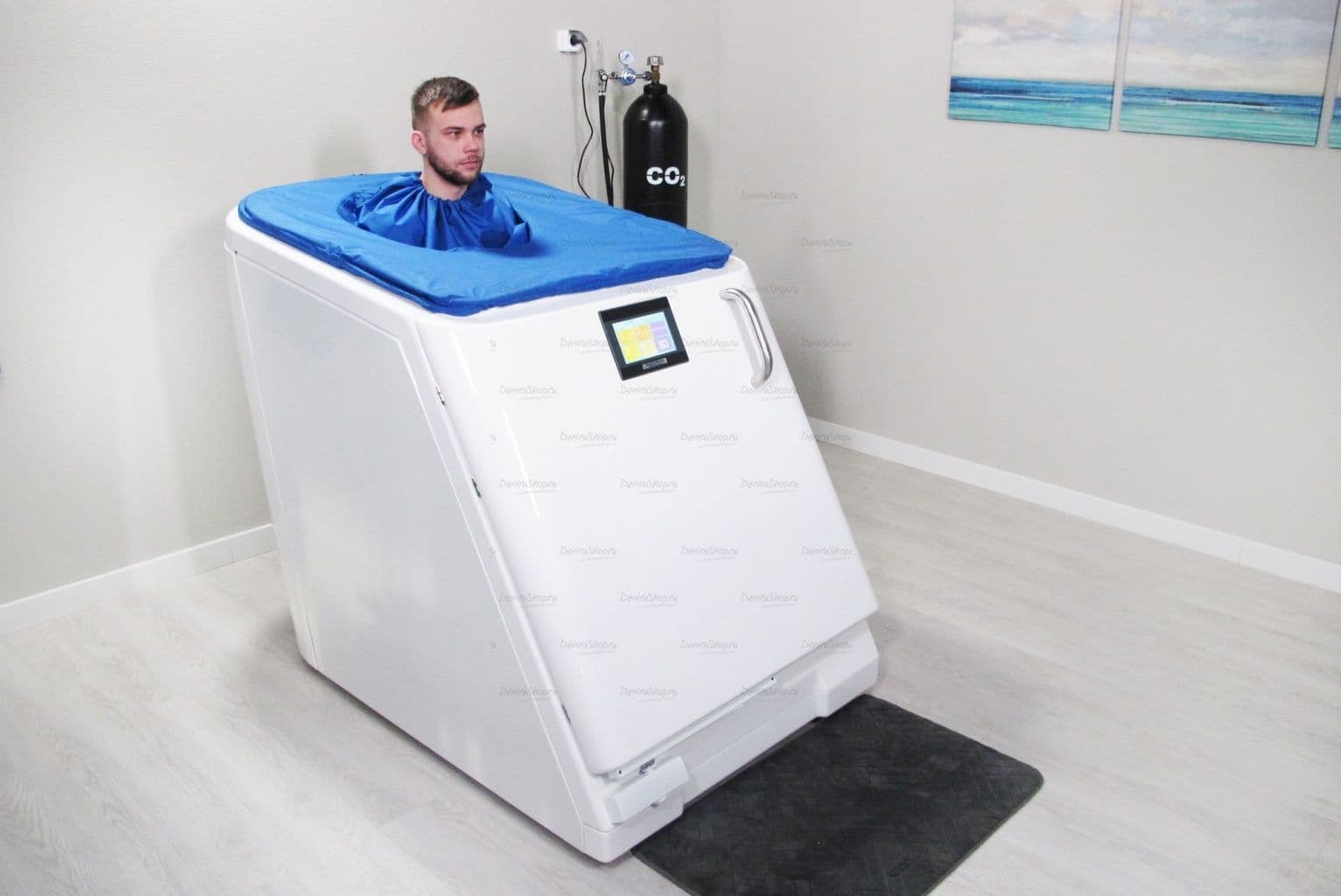 Сухая углекислая, радоновая ванна «Гейзер»  Physiotechnica 