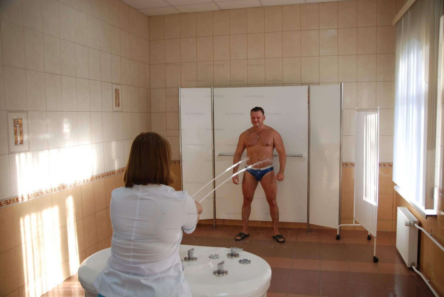 Душ Шарко "Вуокса" (модель «Стандарт») картинки Physiotechnica ДУШ В-Ст 