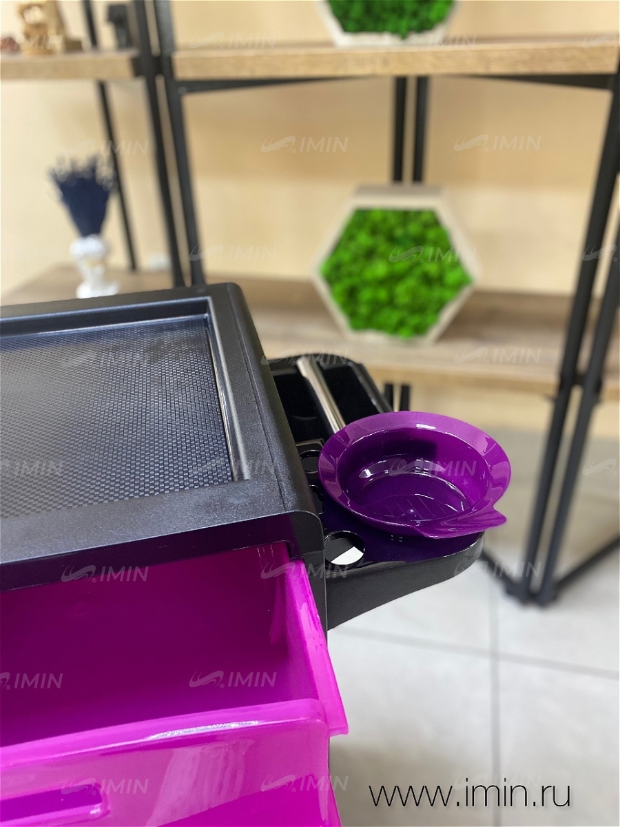 Парикмахерская тележка "Виво" Purple фотография купить