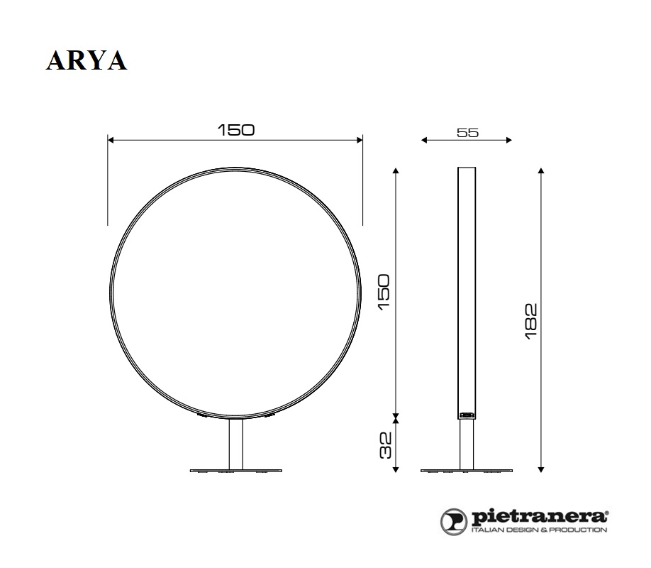 Зеркало парикмахерское ARYA 844