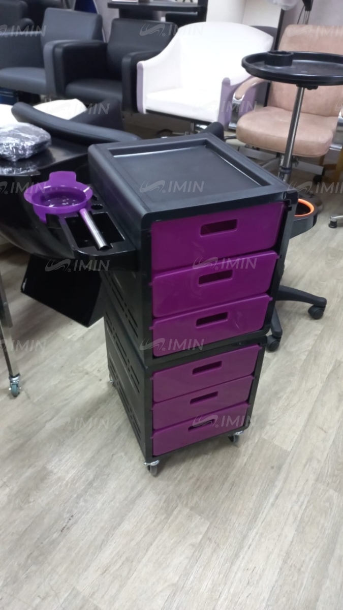 Парикмахерская тележка "Виво" Purple фотография купить
