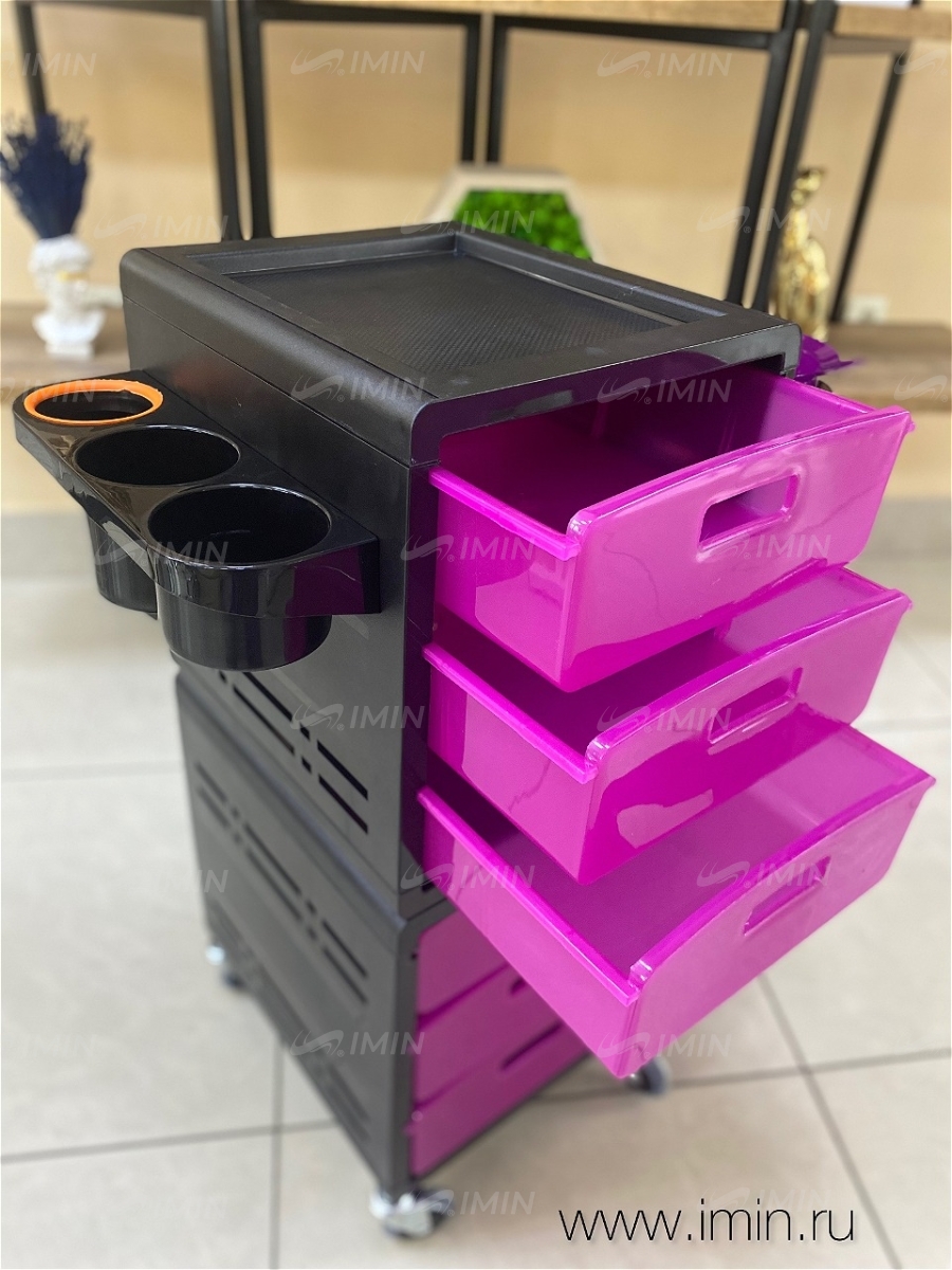 Парикмахерская тележка "Виво" Purple фотография купить