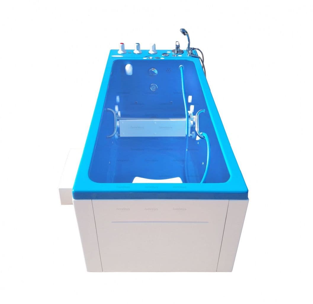 Ванна водолечебная «Оккервиль» с плоским дном для подводного душ-массажа  Physiotechnica 