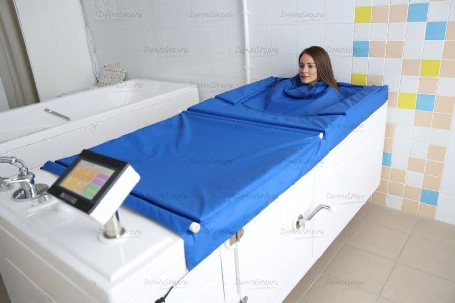 Пароуглекислая ванна «Оккервиль Комби» (с дверцей)  Physiotechnica 